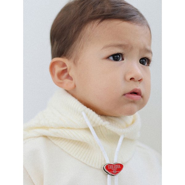 [KIDS] 스너그 케이블 가을겨울 바라클라바 크림