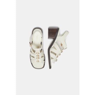 슈콤마보니 Pearl sandal(ivory) DG2AM25028IVY