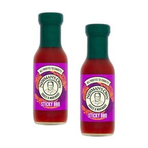 [해외직구] Newman`s Own Sticky BBQ Marinade 뉴먼스 스티키 바베큐 마리네이드 250ml 4병