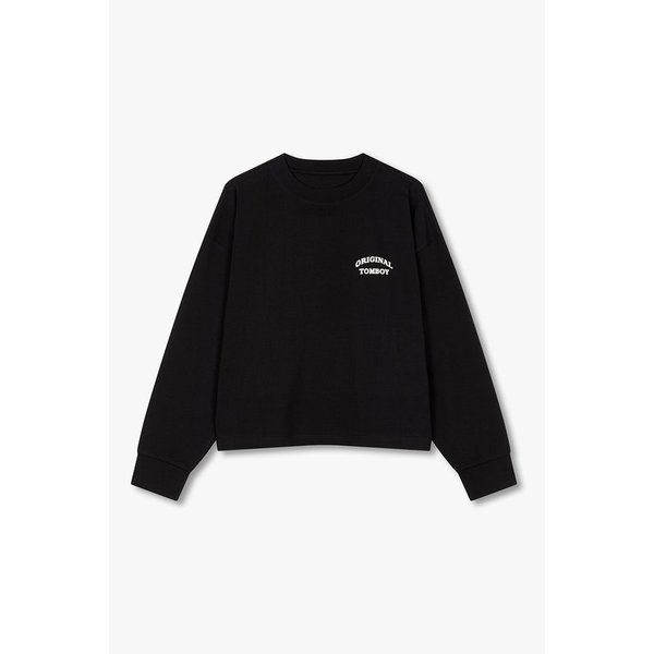 원포인트 크롭 티셔츠 91F5422771099