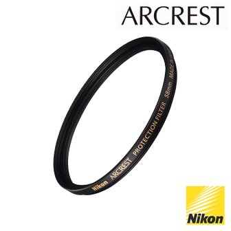 니콘 [니콘正品] NIKON ARCREST PROTECTION FILTER 58mm (니콘 아크레스트 필터)