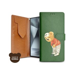 갤럭시S25 S24 S23 FE S22 노트20 울트라 A32 A35 테디베어 카드 지갑 다이어리 휴대폰 케이스