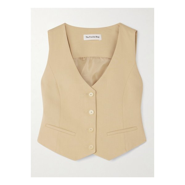 더프랭키샵 로마 우븐 베스트 베이지 1647597360482637