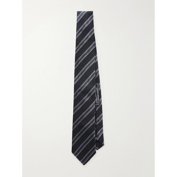 엠에프펜 뱅퀴트 7cm 스트라이프 실크 자카드 넥타이 46376663162965616