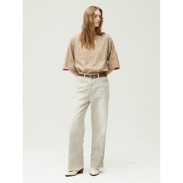 스트레이트 빈티지 데님 팬츠 EMQ3DPT020