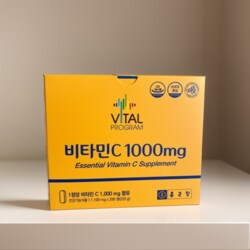 종근당 바이탈프로그램 비타민C 1000MG 항산화 영양제 200정 1개