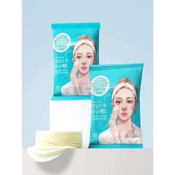 스트레스 릴리빙 데일리 픽 토닝 패드 30매