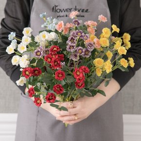 찔레장미부쉬 39cm (6컬러) 조화 꽃 인테리어 소품