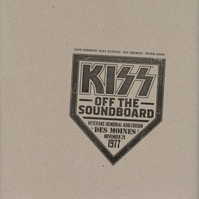 키스 오프 더 사운드보드 라이브 인 디모인 1977 재팬 SHM CD