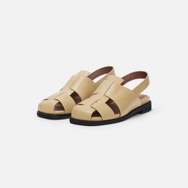 Puzzle Sandals Light ocher