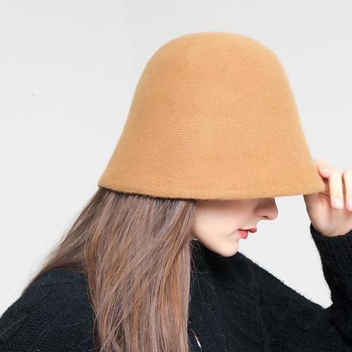 여성 니트 버킷햇 모자 벙거지 봄 여름 썬캡(1)