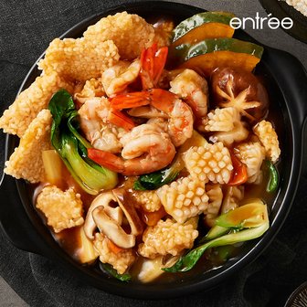 ENTREE [SSG Fresh]앙트레 얼큰한 해물 누룽지탕 쿠킹박스 밀키트(2인분) 674g