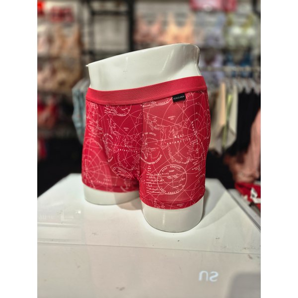 [시흥점] S 비너스) 폴리 스판 지도 나염 드로즈 VMP7209T-RD