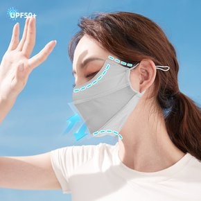 1+1 숨쉬기 편한 브리즈 메쉬마스크 자외선차단 야외활동 스포츠프용