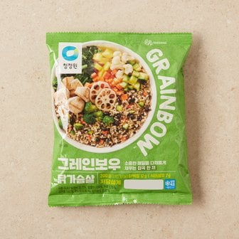 청정원 그레인보우 닭가슴살 200g