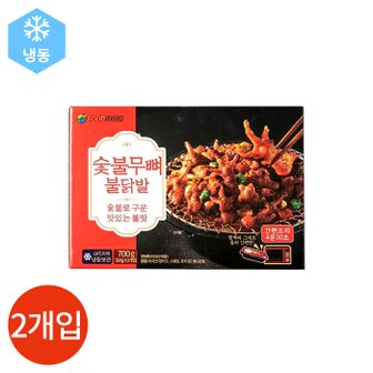  푸드맥스 숯불 무뼈 불닭발 350g x 2개