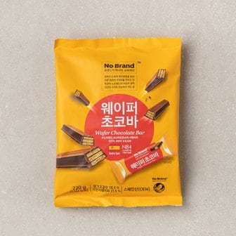 노브랜드 웨이퍼초코바 220g