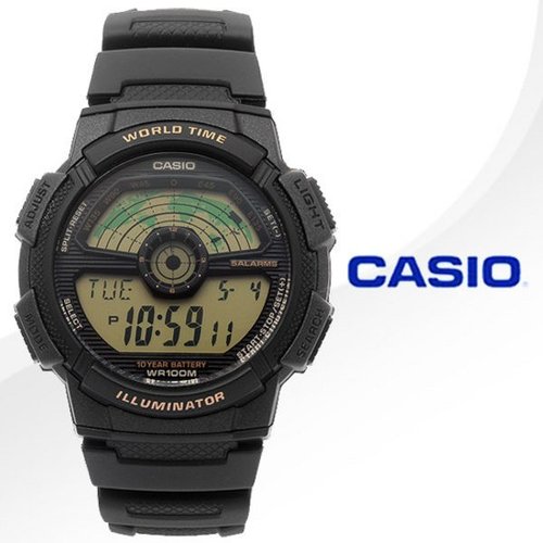 [CASIO] 카시오 AE-1100W-1B 공용 우레탄밴드 디지털 시계(1)