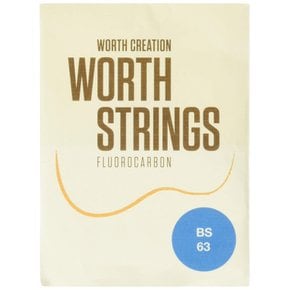 Worth Strings BS 우쿨렐레 현 브라운스트롱 63인치 플로로 카본