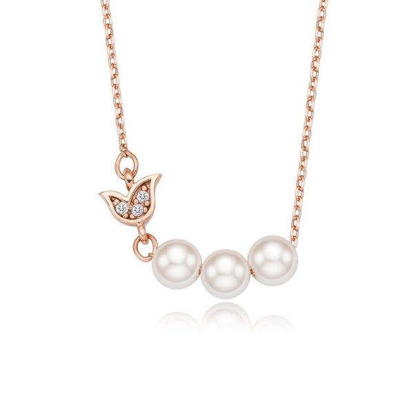 브라스 글라스 펄 목걸이 TNSBRP11566M