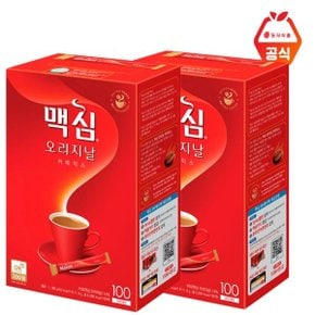 맥심 오리지날 커피믹스 100T X 2개