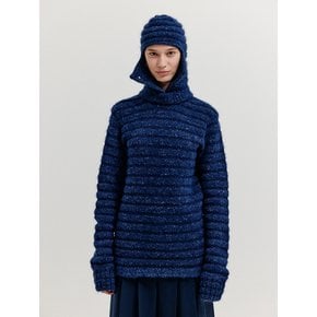 XOLA Balaclava Pullover - Navy