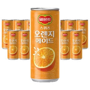 [무료배송]롯데 델몬트 스퀴즈 오렌지에이드 240ml x 30개