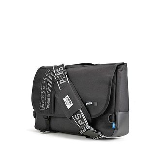 PEEPS(핍스) net messenger bag(black)