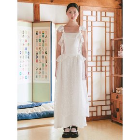 Bridal Angel Ruffle Dress_white