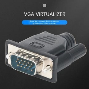 VGA 가상 디스플레이 어댑터 수 더미 플러그 EDID 헤드리스 고스트