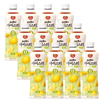  동원 보성홍차 아이스티 레몬차 제로 500ml 12입