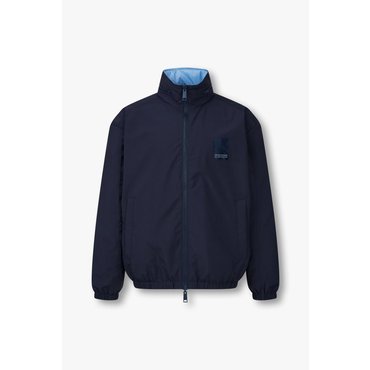 ARMANI EXCHANGE AX 남성 로고 패치 리버서블 집업 자켓(A414110005)다크 네이비