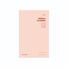 모노그램 monogram 위클리 플래너 weekly planner 16주 Carnival Pink 2.8 MG-47 [유진스토어]