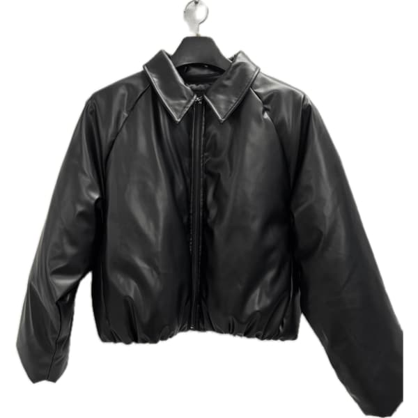 [부산점] 레더 다운 자켓 KH4FA21