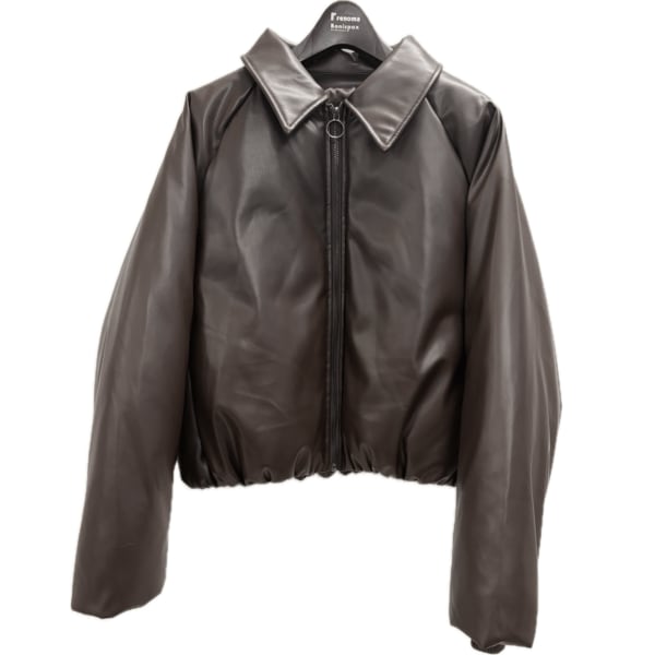 [부산점] 레더 다운 자켓 KH4FA21