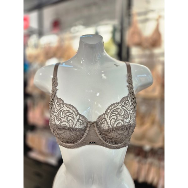 [시흥점] S 비너스 ) 오르화 타투망 풀컵 홑겹 브라 [OBR7827-DB]