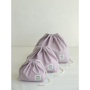 chubby string pouch_lilac forest