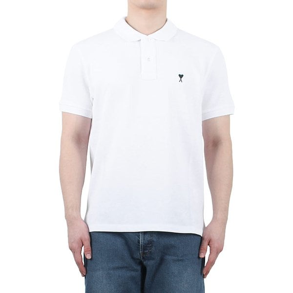 [시흥점] 26SS 하트로고 자수 코튼 PK 반팔티 (HPL411 760 100)