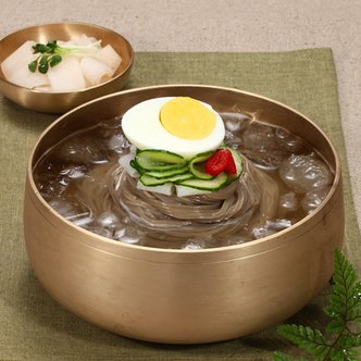 인정식탁 [전철우고향랭면] 평양 물냉면 5인분 / 면 5팩+동치미육수 5봉