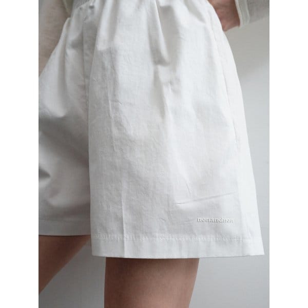 HALF COTTON BANDING PANTS_NHPT5257