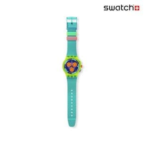 [본사] 네온 SWATCH NEON WAVE SUSJ404