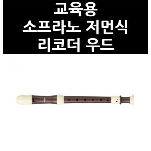 올인원마켓 (9831980) 교육용 소프라노 저먼식 리코더 우드