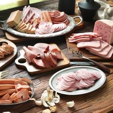 햄폭탄 부대찌개 700g×6팩 6종 토핑 (햄4종+우삼겹+빈)