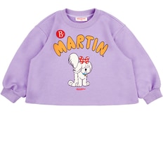 BP33MR410  Martin loose fit crop sweatshirt