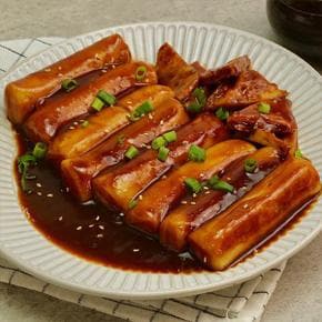 사계절 떡볶이 밀키트 짜장맛 (쌀떡) 600g