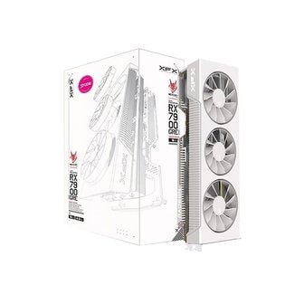 에스투씨엔아이 XFX 라데온 RX 7900 GRE Magnetic Air WHITE D6 16GB