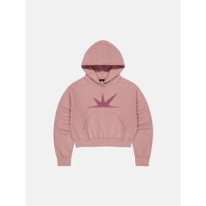 W Daybreak Crop Hoodie Pink