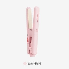 포켓 미니 판고데기-핑크-헤어 볼륨 스타일러 웨이브 컬링 완성 휴대용 여행용 고데기 생일 선물