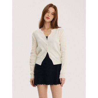 릴리코리 Lea Natural Cardigan (Ivory)