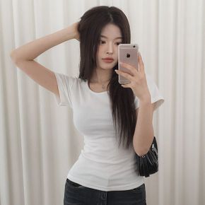 자체제작 슬림핏 팔뚝 커버 반팔티 mt 5080c_P417385757